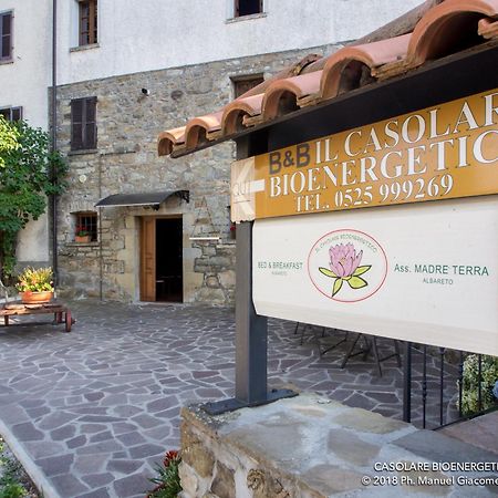 Il Casolare Bioenergetico Bed & Breakfast Albareto  ภายนอก รูปภาพ